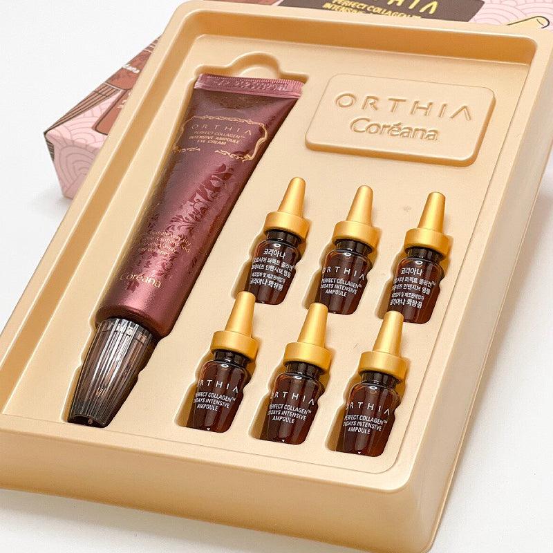 Коллагеновый набор для ухода за глазами в ампулах Coreana ORTHIA Perfect Collagen Intensive Ampoule Eye Beauty Set